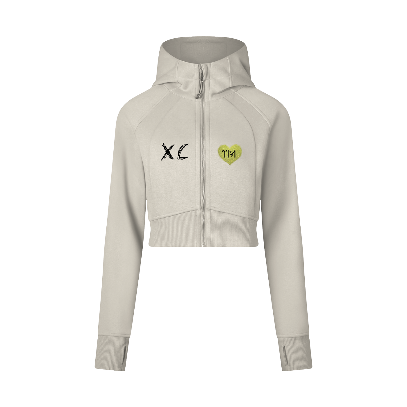 Angelic Crop Hoodie